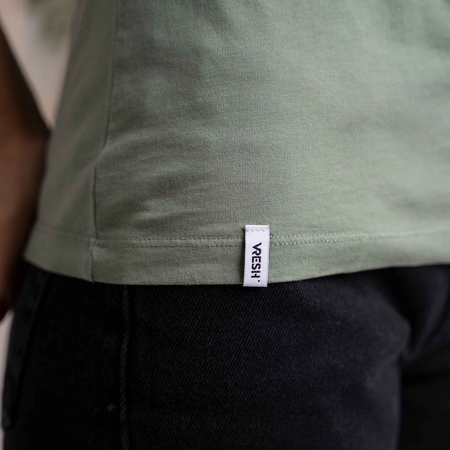 Vranka - T-Shirt aus Biobaumwolle, Hellgrün
