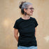 Vranka - T-Shirt aus Biobaumwolle, Schwarz