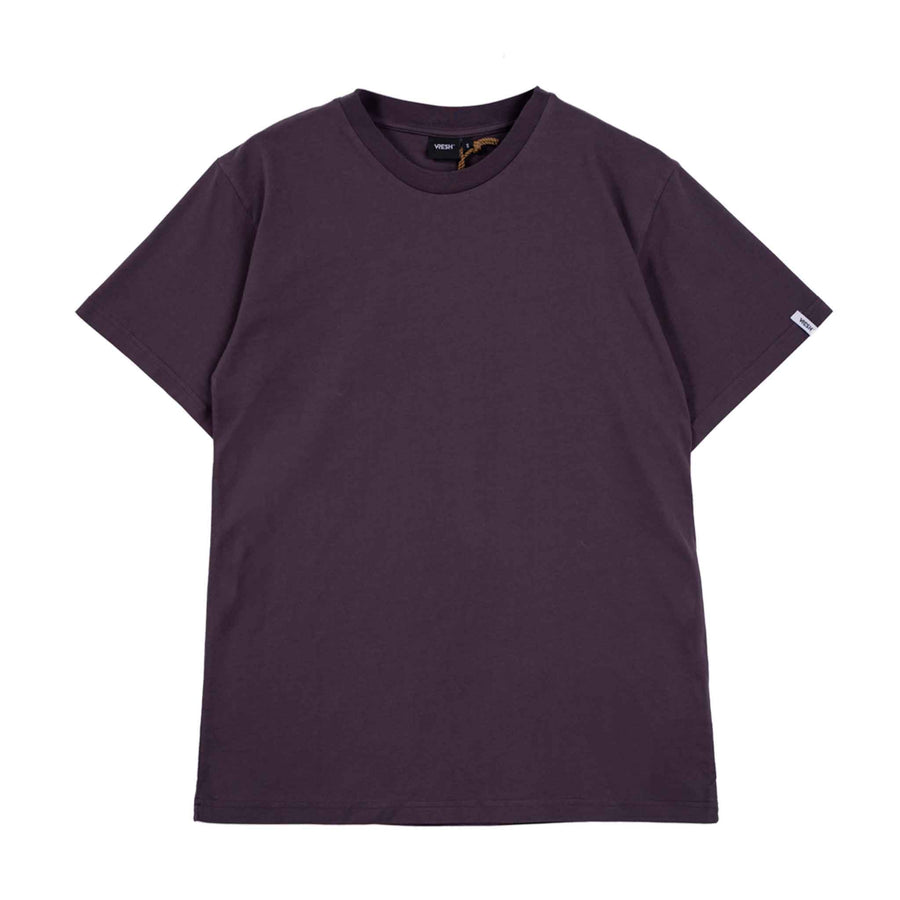 Vred - Oversized unisex T-Shirt aus Biobaumwolle, Aubergine