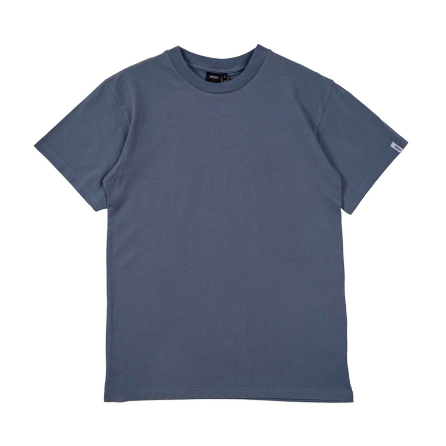 Vred - Oversized unisex T-Shirt aus Biobaumwolle, Rauchblau