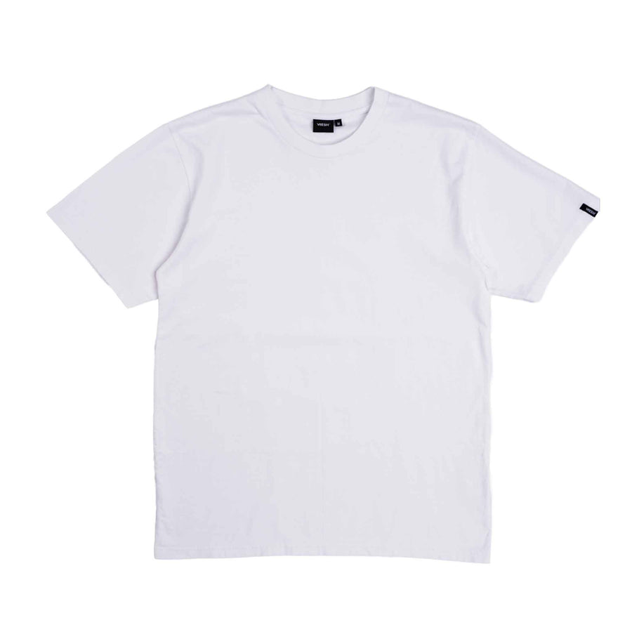 Vred - Oversized unisex T-Shirt aus Biobaumwolle, Weiß