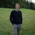 Vritz - Regular Fit Sweater aus Biobaumwolle, Schwarz