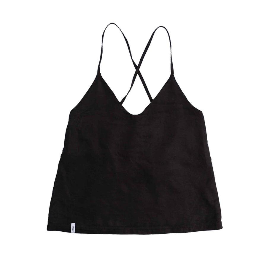 Vuchsia - Trägertop aus Tencel, Schwarz