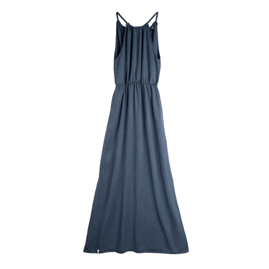 Yvonne - Maxi Kleid aus Tencel, Ozeanblau