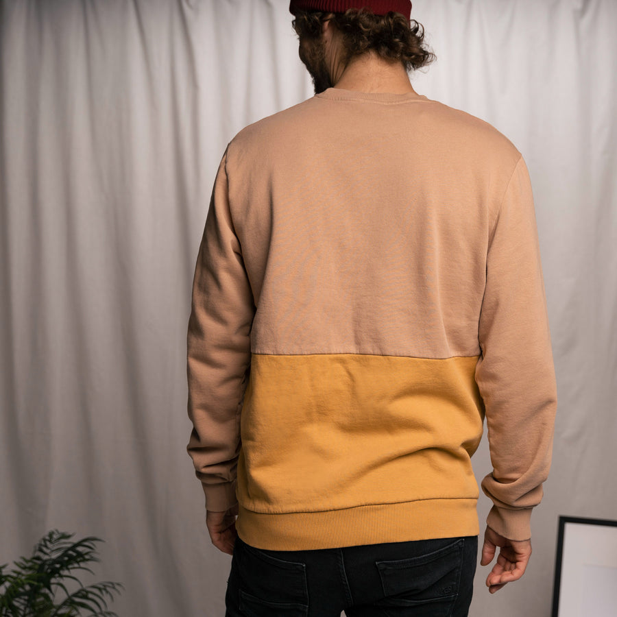 Vindus - Sweater aus Biobaumwolle, Beige/Senf