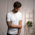 Vinn - Classic Fit T-Shirt aus Biobaumwolle, Weiß