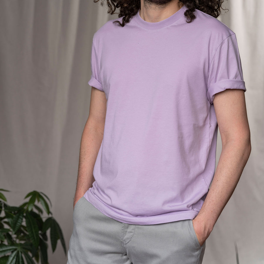 Vrederik - T-Shirt aus Biobaumwoll-Mix, Lavendel